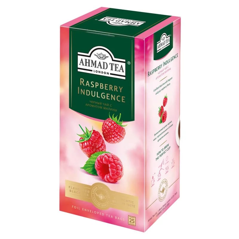 чай АХМАД 25*1,5г МАЛИНОВОЕ ЛАКОМСТВО 37,5гр