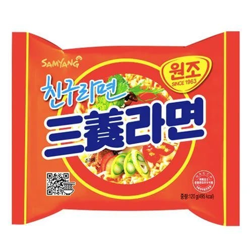 лапша SAMYANG RAMEN 120г говядина ветчина — фото 1