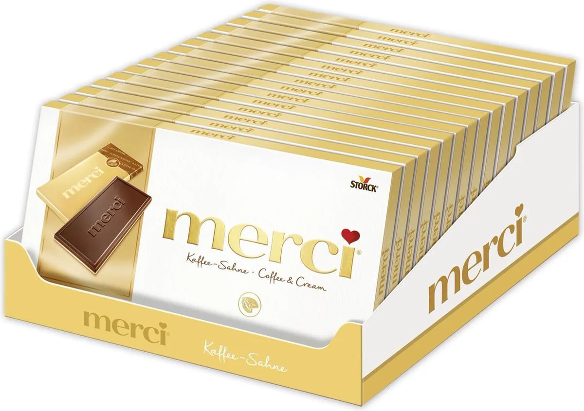 шоколад MERSI 100г КОФЕ и СЛИВКИ
