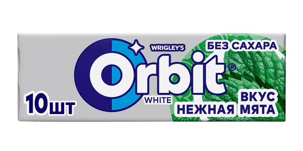 ОРБИТ ж/р белоснежный нежная мята