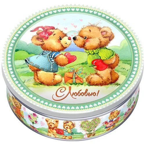 печенье сдобное 150г ЛЮБИМЫЕ МИШКИ ж/б