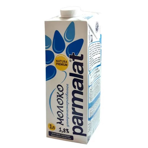 PARMALAT молоко 1,8% 1л