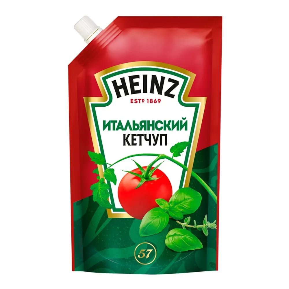 HEINZ кетчуп 320г ИТАЛЬЯНСКИЙ д/п — фото 1