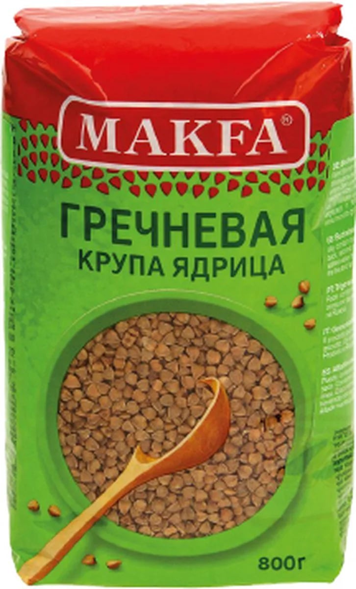 МАКФА крупа гречневая 800г ГОСТ — фото 1