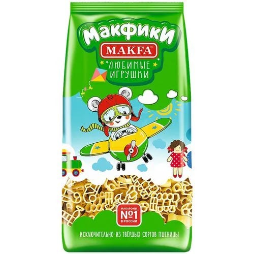 МАКФА макароны 250г МАКФИКИ — фото 1