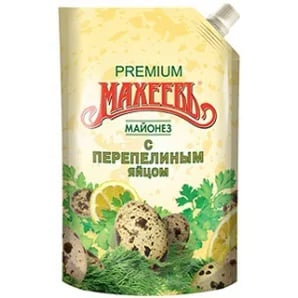 МАХЕЕВ майонез 190г С ПЕРЕПЕЛИНЫМ ЯЙЦОМ