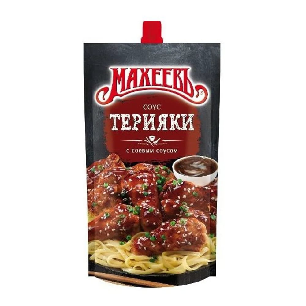 МАХЕЕВ соус 230гр ТЕРИЯКИ дой пак с дозатором