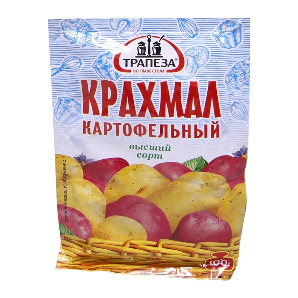 ТРАПЕЗА крахмал картофельный в/с 100г