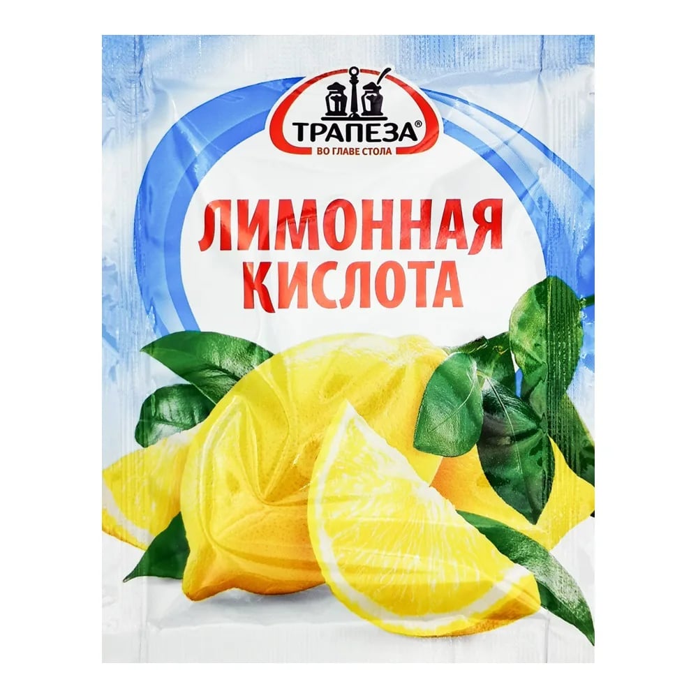 ТРАПЕЗА лимонная кислота 25г — фото 1