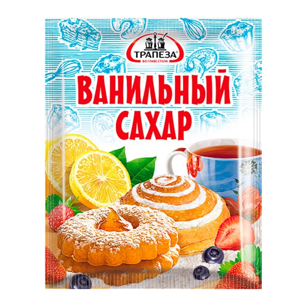 ТРАПЕЗА сахар ВАНИЛЬНЫЙ 30г — фото 1