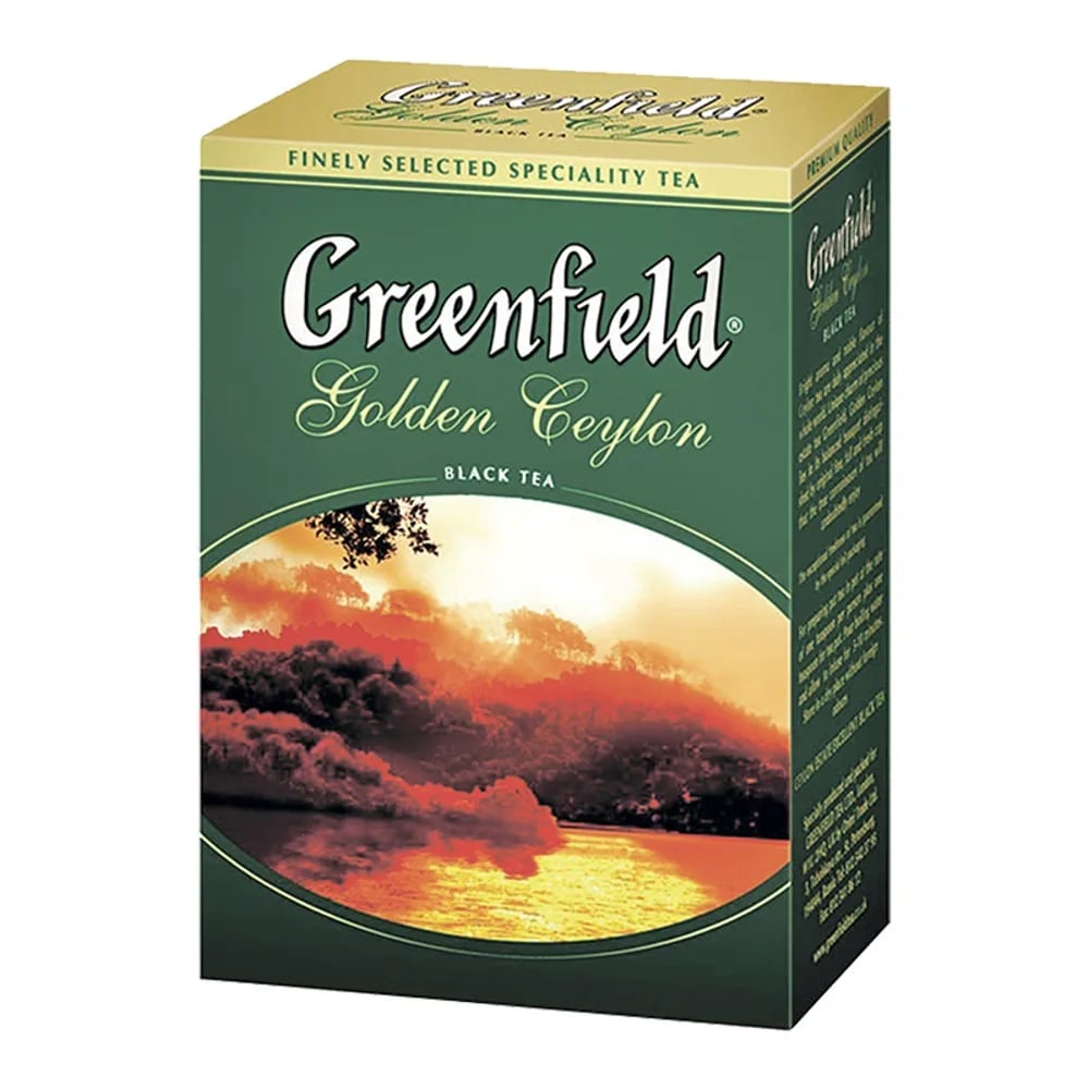 чай GREENFIELD черный 100г GOLDEN CEYLON