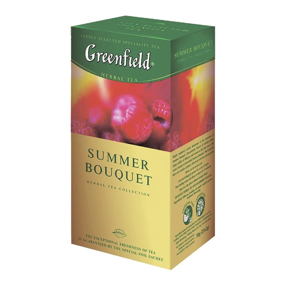 чай GREENFIELD черный 25*2г SUMMER BOUQUET