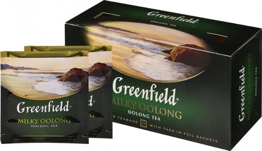 чай GREENFIELD оолонг 25*2г MILKY OOLONG