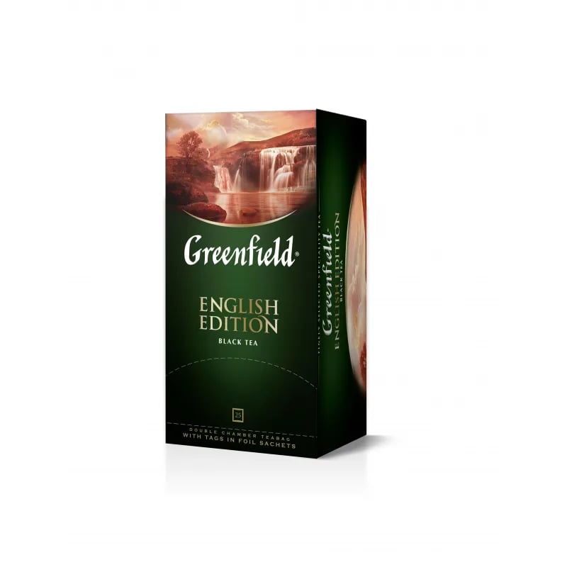 чай GREENFIELD черный 25*2г ENGLISH EDITION — фото 1