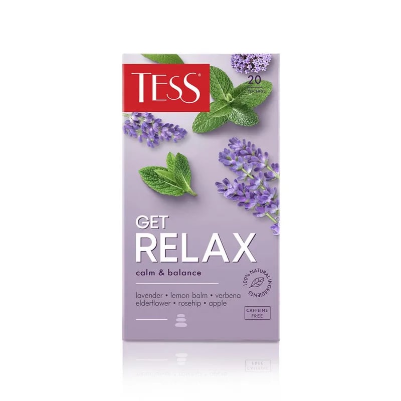 чай TESS 30гр ГЕТ РЕЛАКС 20п