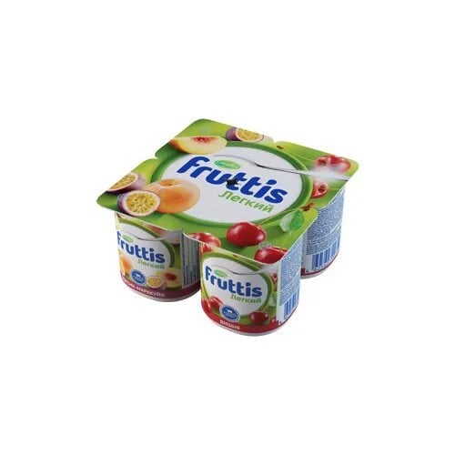 йогурт FRUTTIS 0,1% 110г персик-маракуйа-вишня