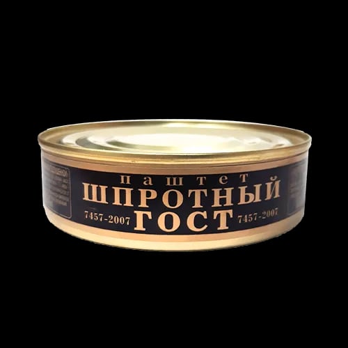 паштет шпротный 160г ГОСТ ГЛАВПРОДУКТ