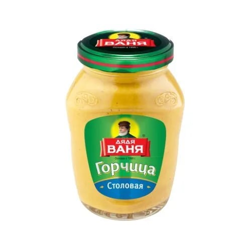 ДЯДЯ ВАНЯ горчица СТОЛОВАЯ 140г ст/б