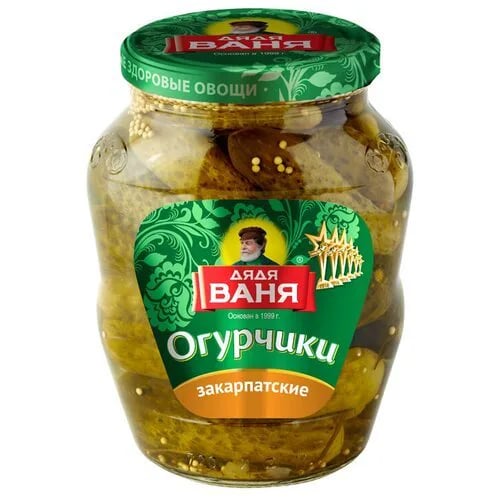 ДЯДЯ ВАНЯ огурцы ЗАКАРПАТСКИЕ марин 680г — фото 1