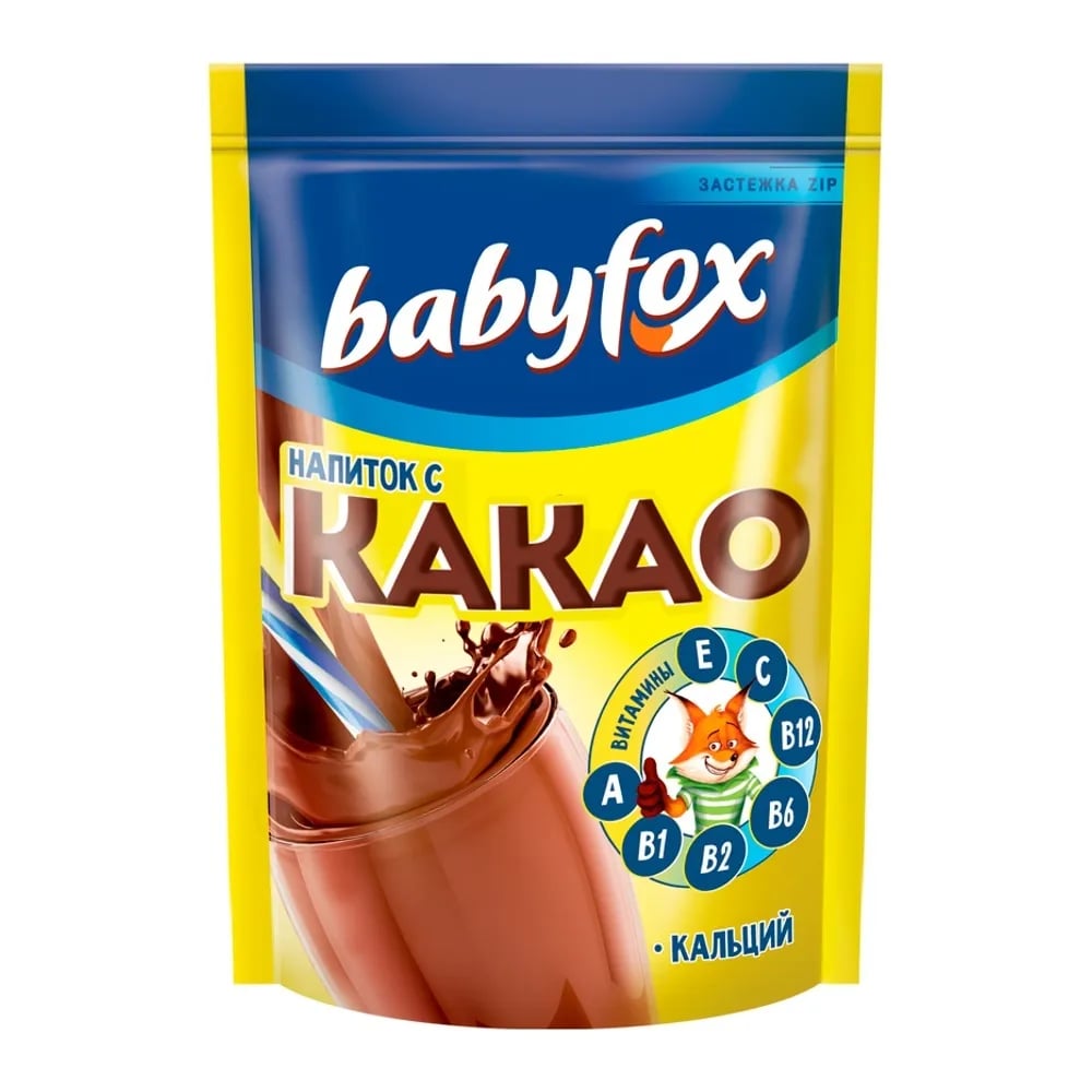 какао напиток BABY FOX пакет 135гр