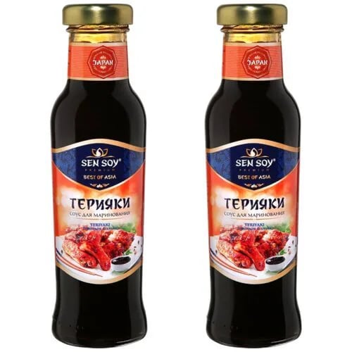 СЭН СОЙ соус 320г ст/б ТЕРИЯКИ ДЛЯ МАРИНОВАНИЯ — фото 1