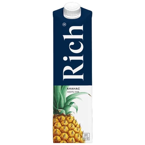 RICH нектар 1л ананас — фото 1