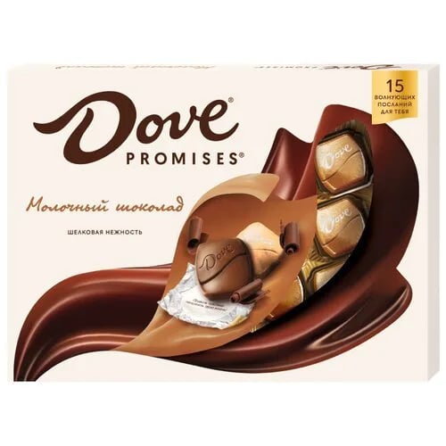 DOVE Promises 120г Молочный