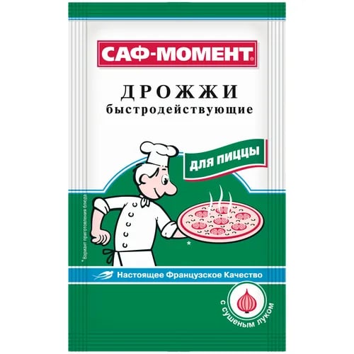 дрожжи сухие быстродейств. 12г для пицц САФ-МОМЕНТ — фото 1