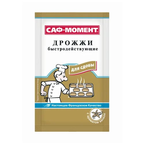 дрожжи сухие быстродейств. 12г д/сдобы САФ-МОМЕНТ
