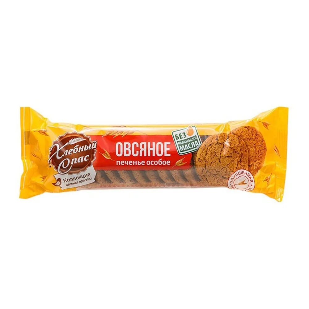 печенье 250г овсяное особое ХЛЕБНЫЙ СПАС