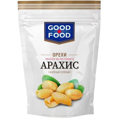 Good Food 150г Арахис жареный соленый — фото 1