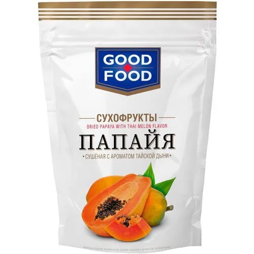 Good Food 110г Папайя с ароматом тайской дыни