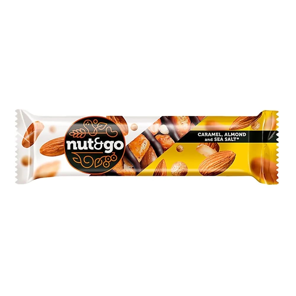 батончик NUT&GO миндаль морская соль