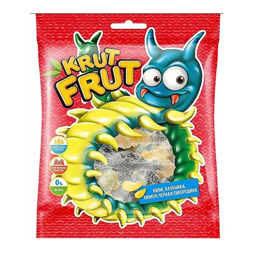 мармелад KRUT FRUT 70г СОРОКОНОЖКИ