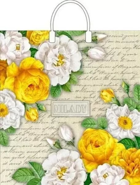 пакет с пласт/ручками МИЛЕДИ 40*44
