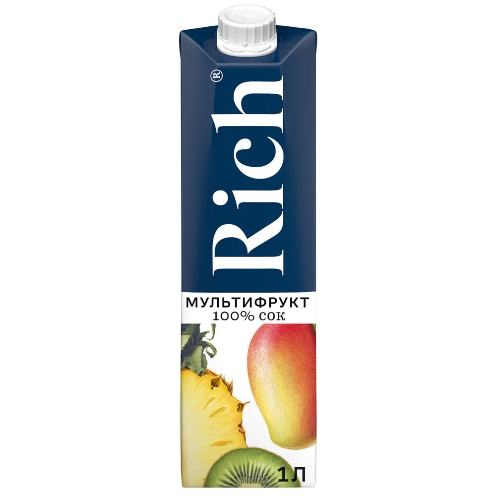 RICH сок 1л мультифрукт