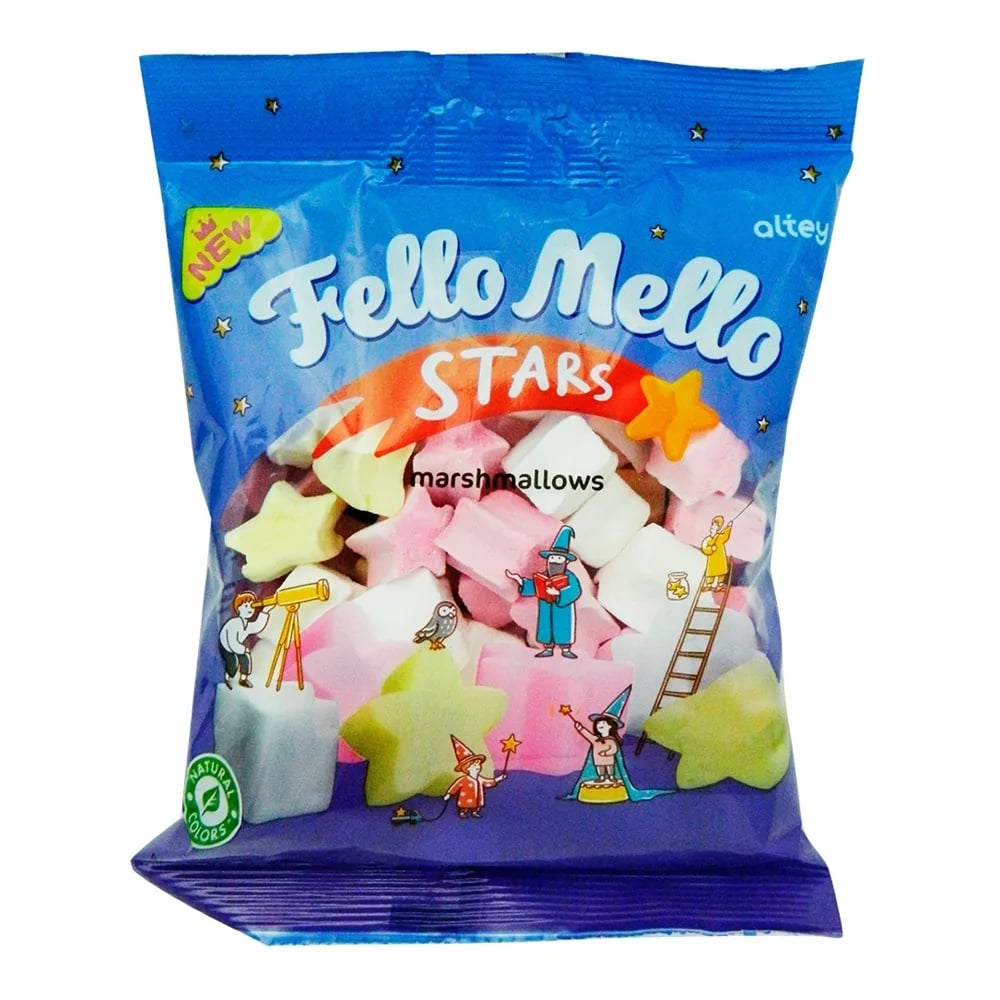 FELLO MELLO маршмеллоу 85гр STARS