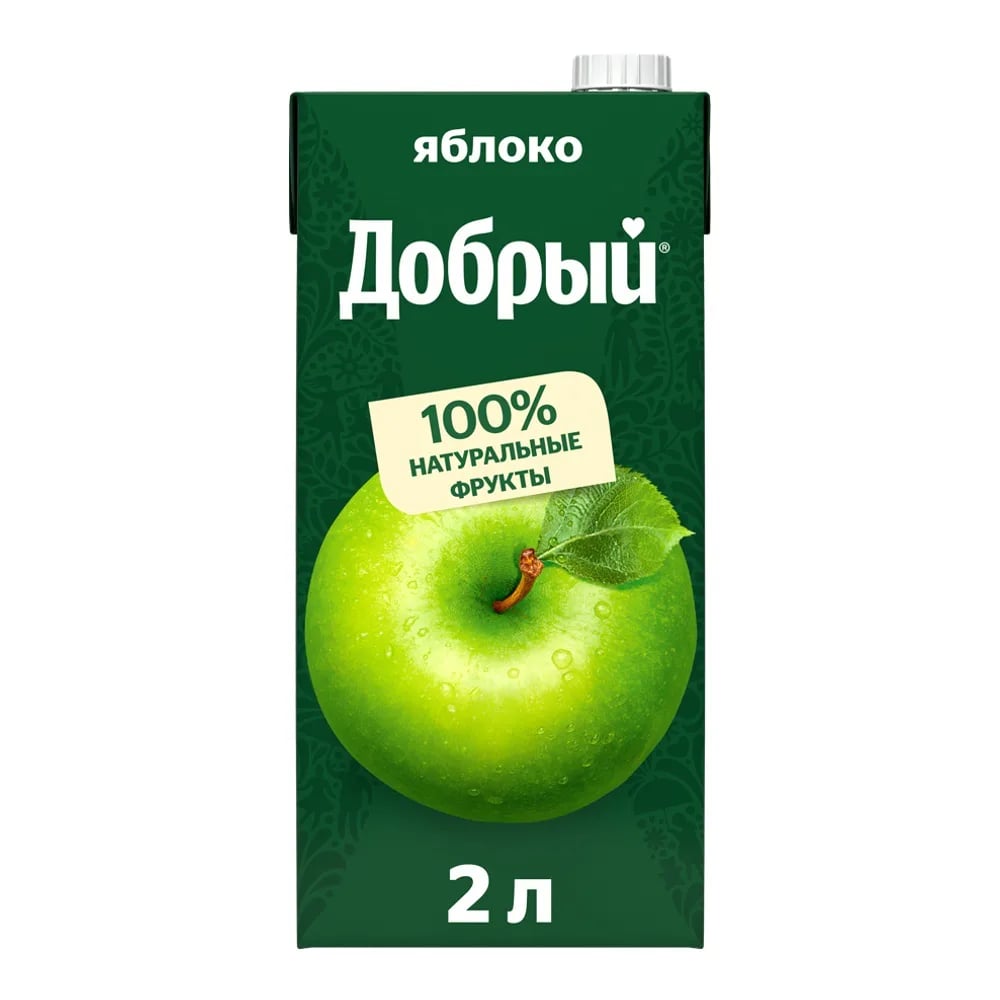 ДОБРЫЙ нектар 2л яблоко