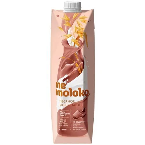 напиток NE MOLOKO 1л 3,2% ШОКОЛАДНЫЙ овсяный — фото 1