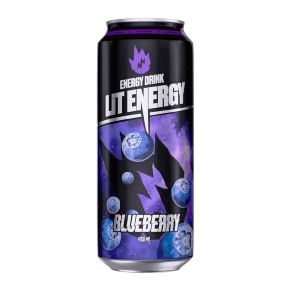 энергетик 0,450л Lit energy BLUEBERRY ж/б