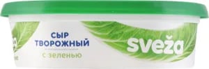 САВУШКИН сыр творожный 60% 150г С ЗЕЛЕНЬЮ ванночка