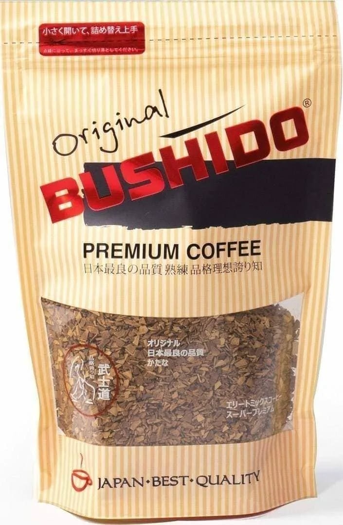 кофе BUSHIDO PREMIUM COFFEE 75г ORIGINAL пакет — фото 1
