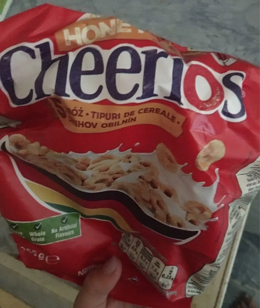 Готовый завтрак Nestle Cereals Cheerios Honey 250гр