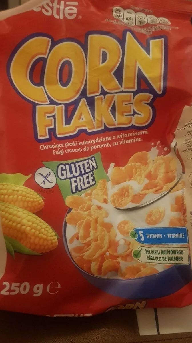 Готовый завтрак Nestle Corn Flakes 250гр