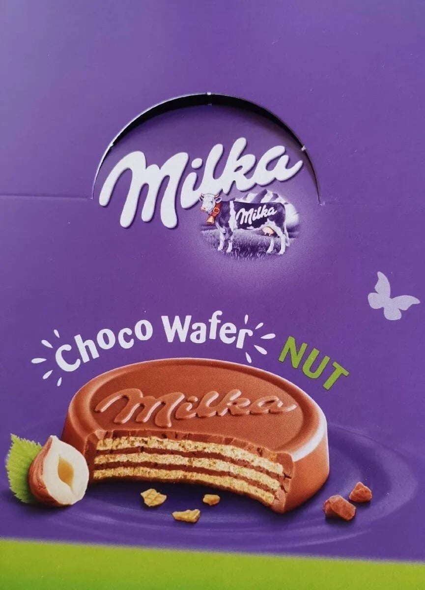 печенье MILKA 30гр CHOCO WAFER ФУНДУК — фото 1