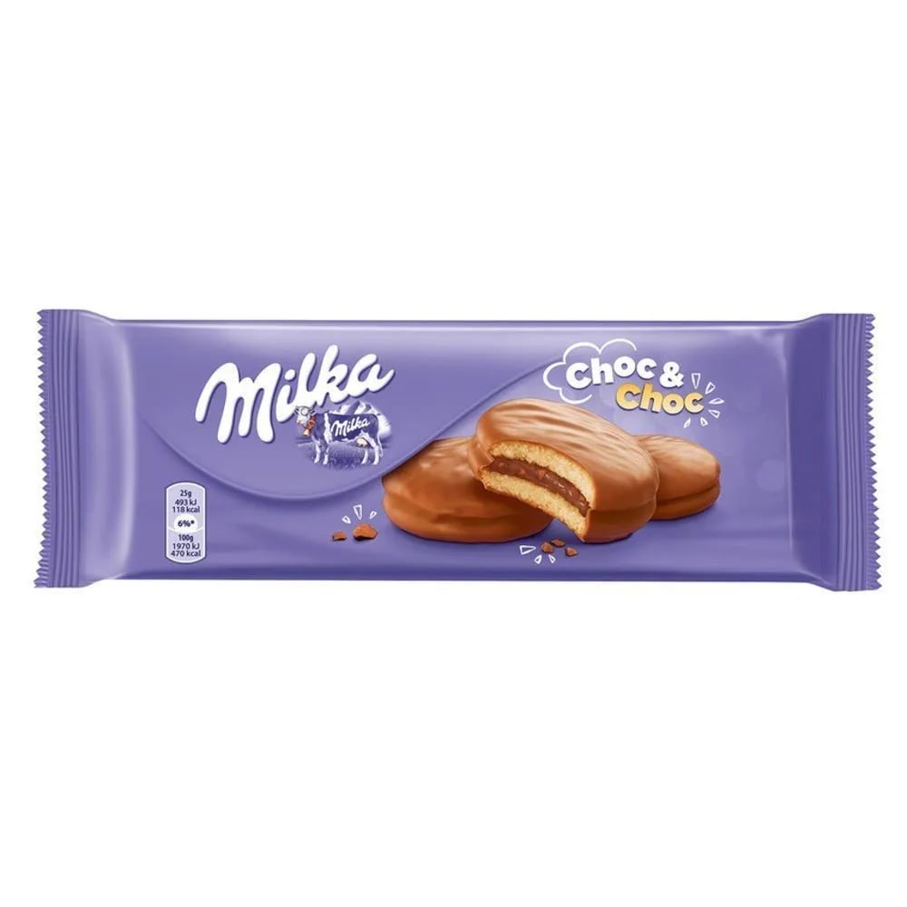 печенье MILKA SOFT 150гр CHOC CHOC