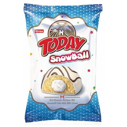 кекс TODAY SNOWBALL 35г молоко — фото 1