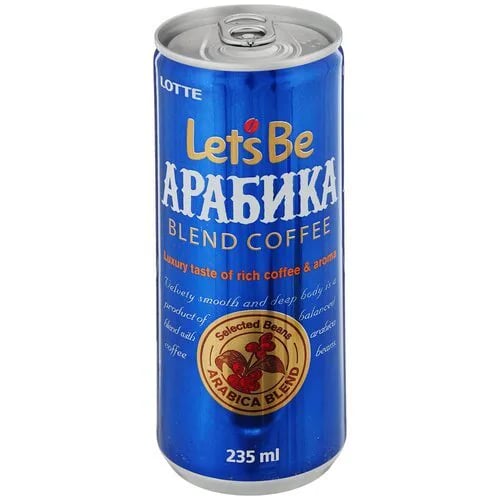 напиток LET*S BE 235мл ARABICA