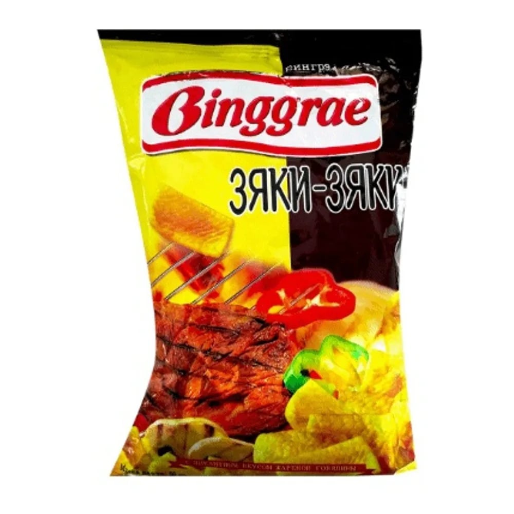 чипсы BINGGRAE 50г ЗЯКИ-ЗЯКИ
