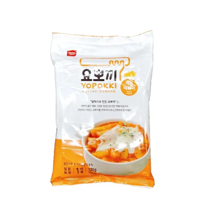 рисовые КЛЕЦКИ 120г вкус сыра Cheese Topokki — фото 1